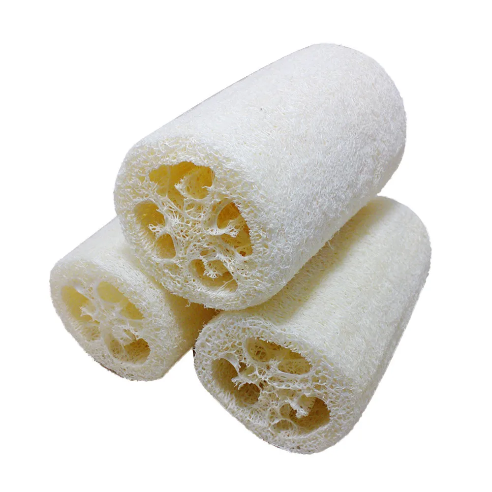 

1PC Exfoliating Bathing Loofah New Natural Loofah Bathing Kitchen Cleaning Sponge Washing Loofah оваѬ для дома и кђни 50*